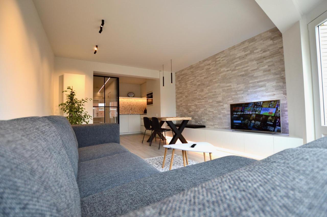 Ruim En Lichtrijk Appartement Op 100M Van Zee Te Коксейде Экстерьер фото